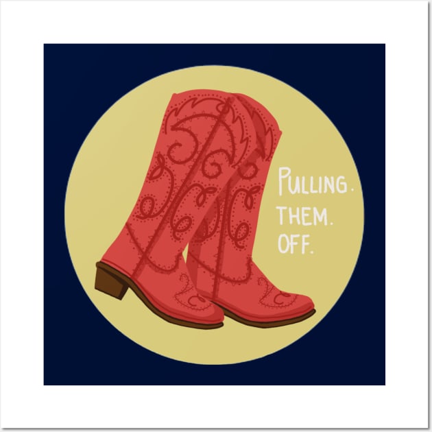 HIMYM MOMENTS | TED BOOTS Wall Art by ulricartistic